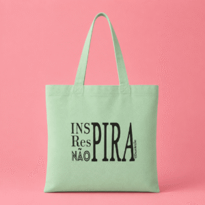 Tote bag Prada. Divertida linda, de algodão reciclado. Presente menos de 10€