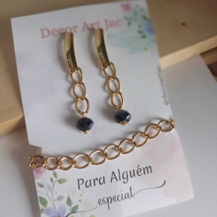 Brincos feitos à mão. Semijoias Artesanais Exclusivas. Handmade Portugal